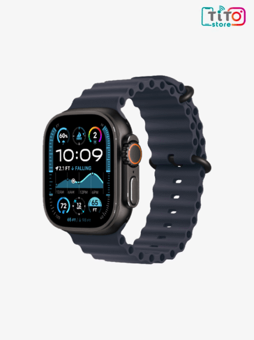 Apple Watch Ultra 2, BOITIER NOIR – Ocean Band